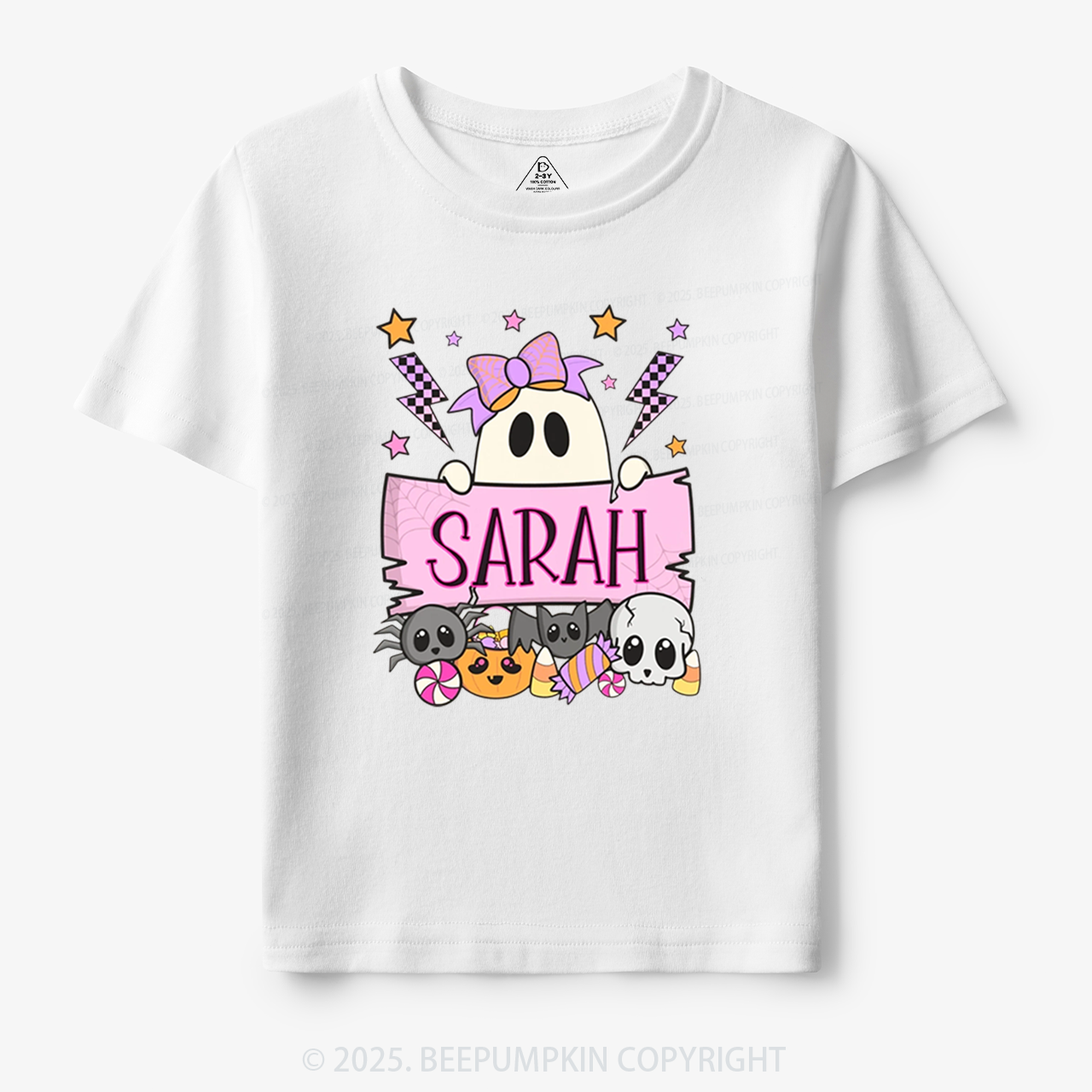 Personalized Boo & Glow Buddies Toddler&Kid's Tees Beepumpkin