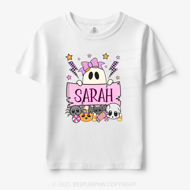 Personalized Boo & Glow Buddies Toddler&Kid's Tees Beepumpkin