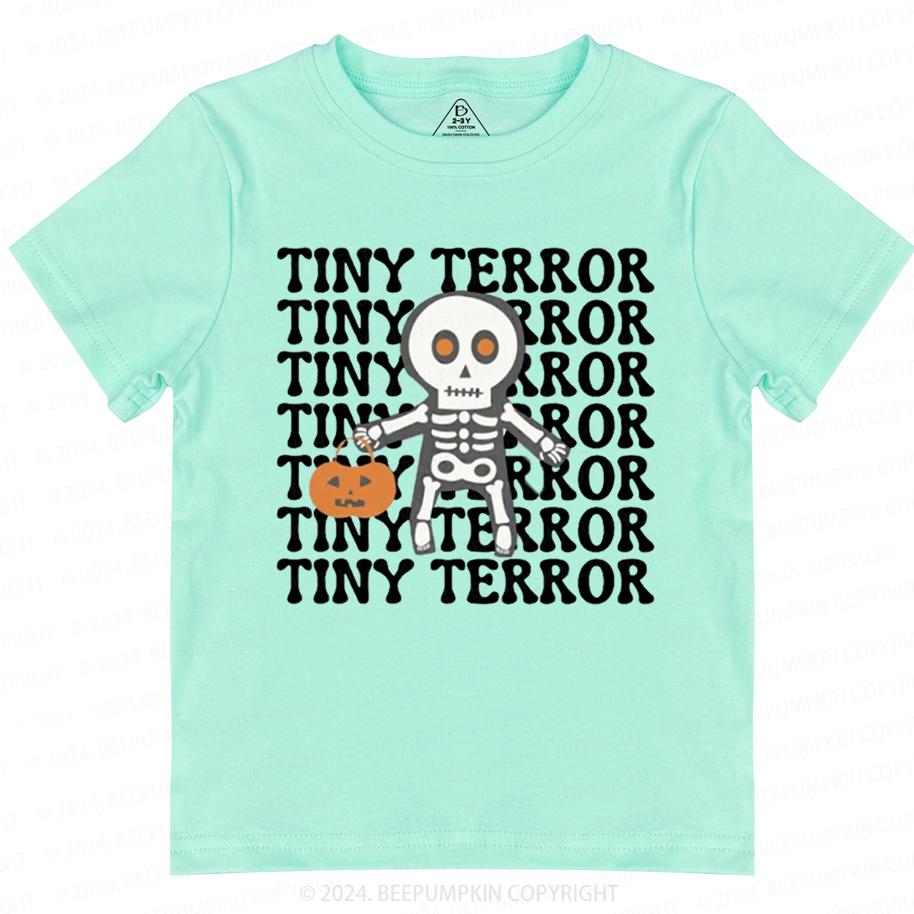 Tiny Terror Halloween Toddler&Kids Tees 