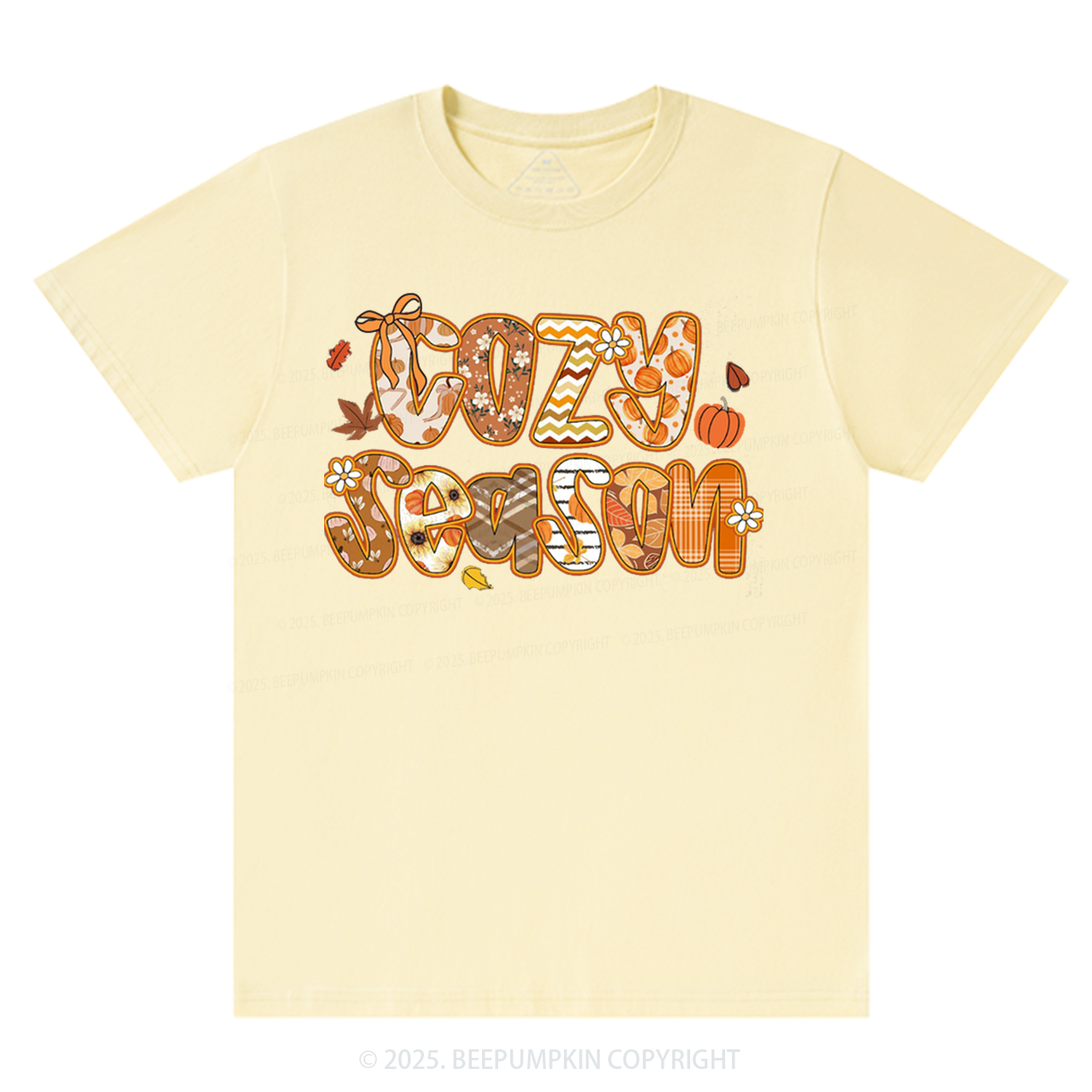 Cozy Season Fall T-Shirts Beepumpkin 