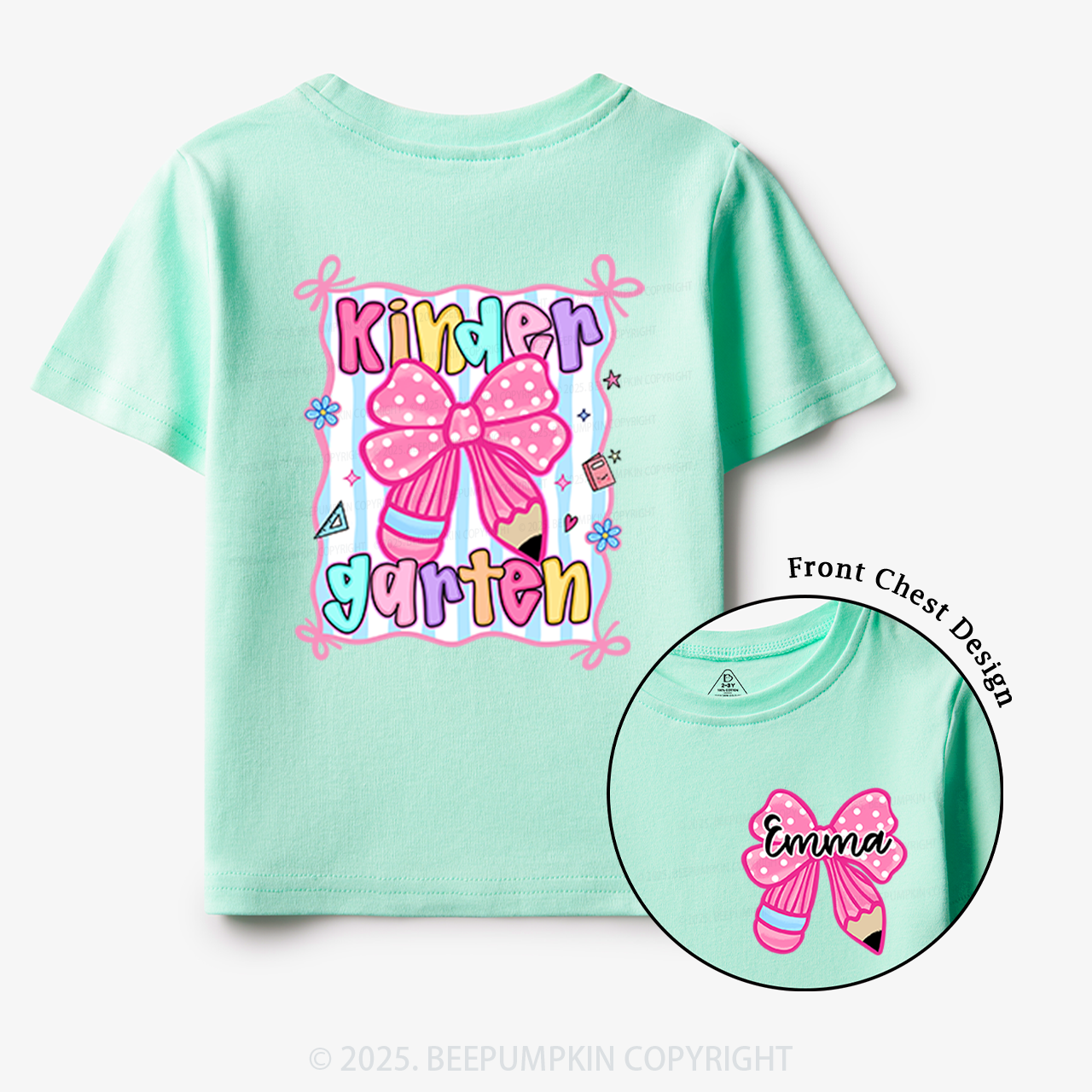 Personalized Playful Days Toddler&Kid's Tees Beepumpkin