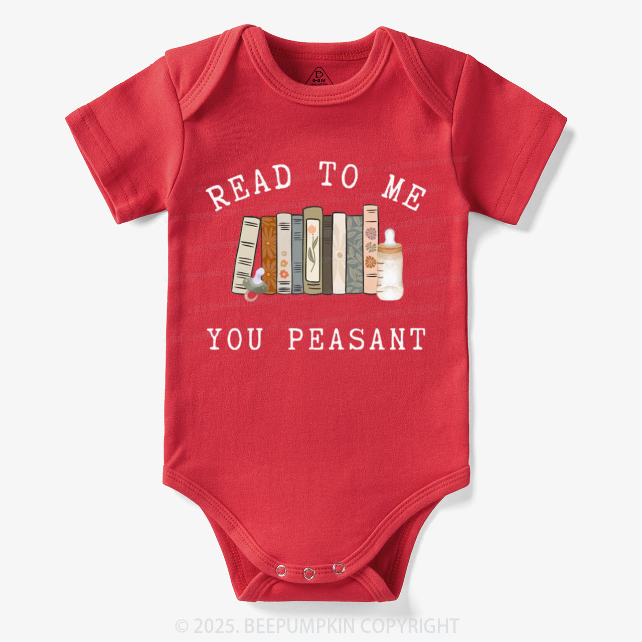 Read To Me You Peasant Bodysuit Beepumpkin 7