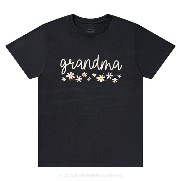 Daisy Floral Grandma T-Shirts