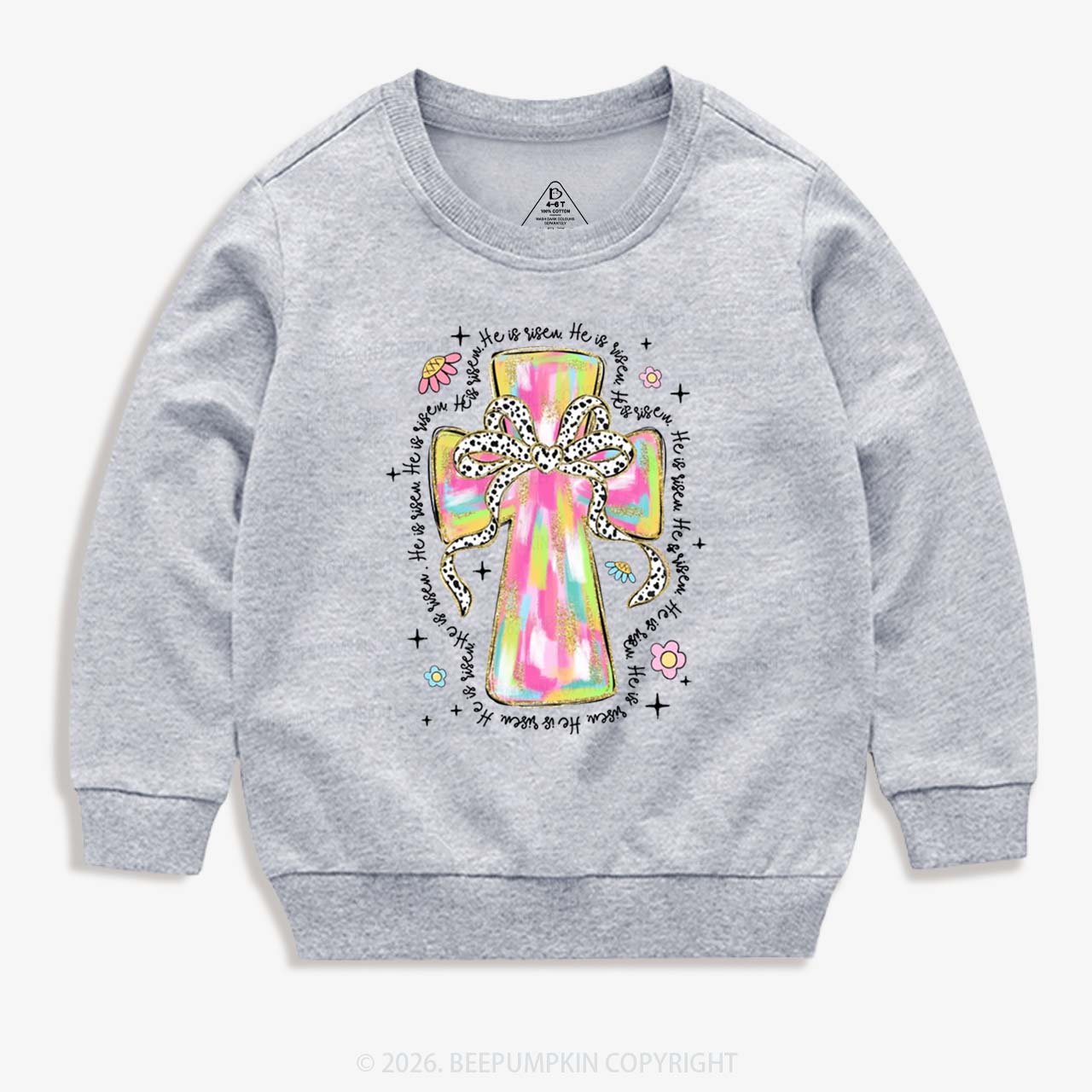Pastel Easter Christian Kid's Sweatshirt