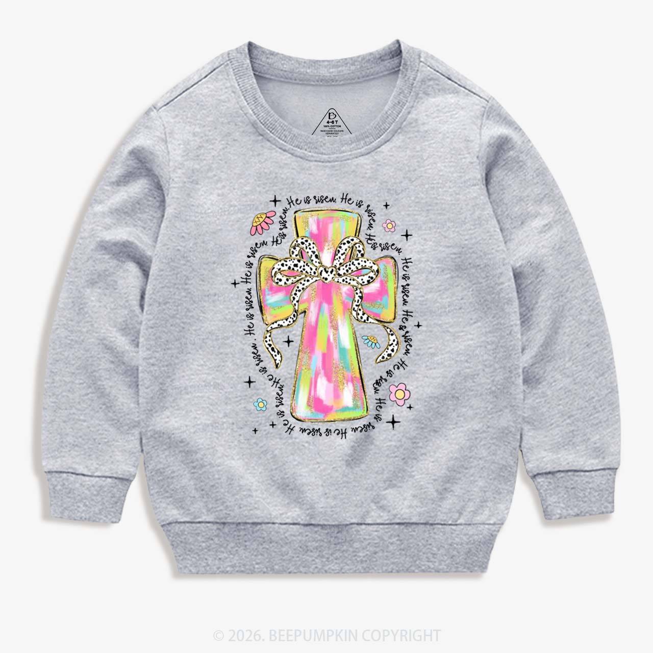 Pastel Easter Christian Kid's Sweatshirt