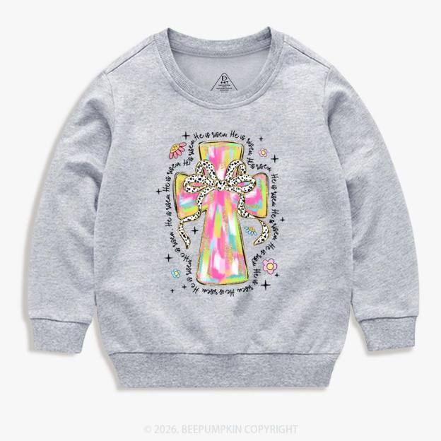 Pastel Easter Christian Kid's Sweatshirt