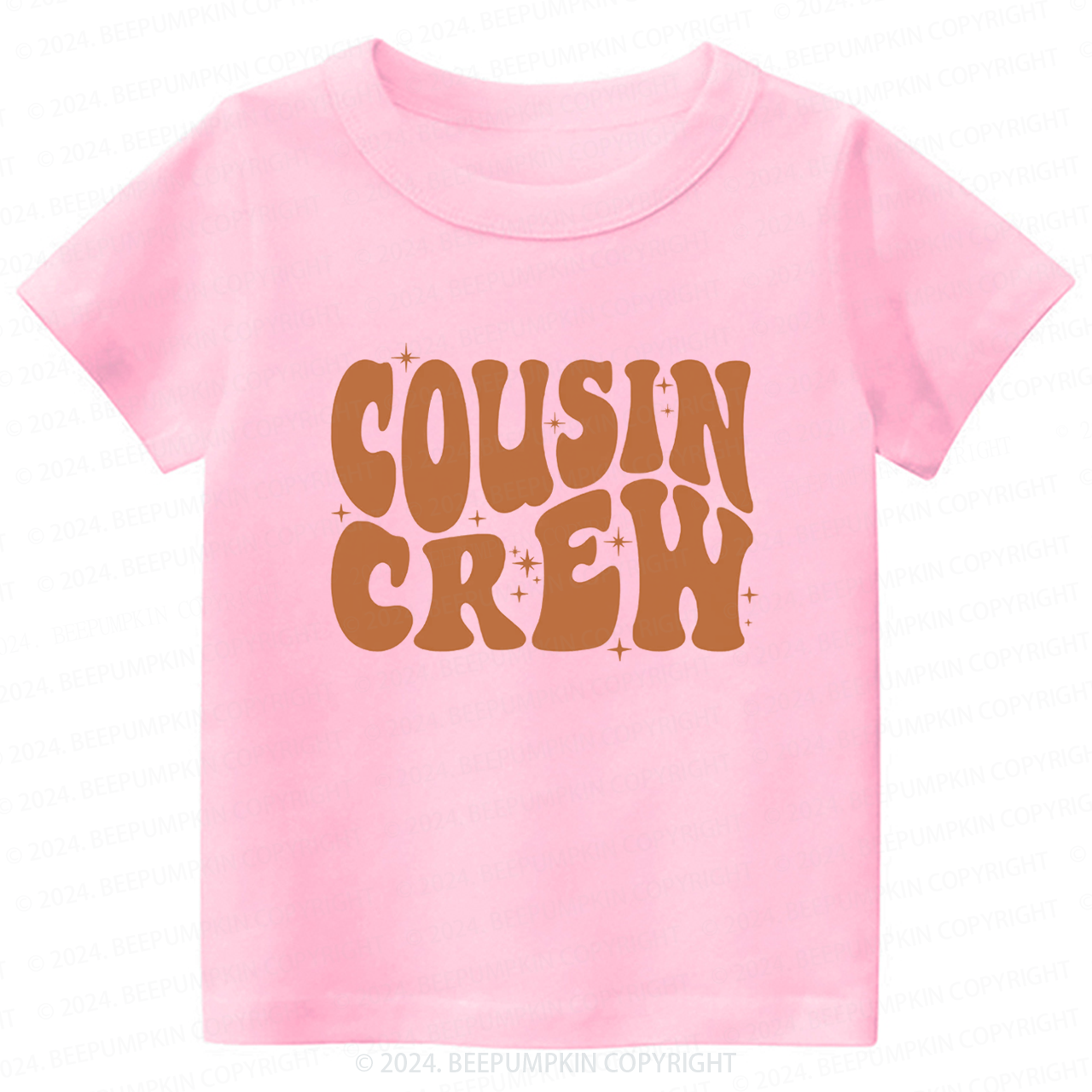 Boho Retro Cousin Crew Toddler&Kids Tees 