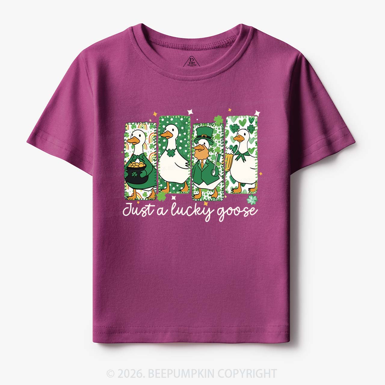 Holiday Goose St Patrick's Day Toddler&Kid's Tees Beepumpkin 7