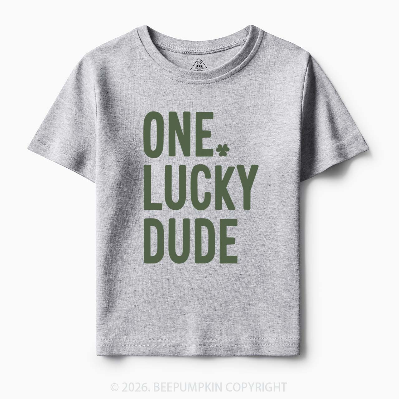 One Lucky Dude St. Patrick's Day Toddler&Kid's Tees Beepumpkin
