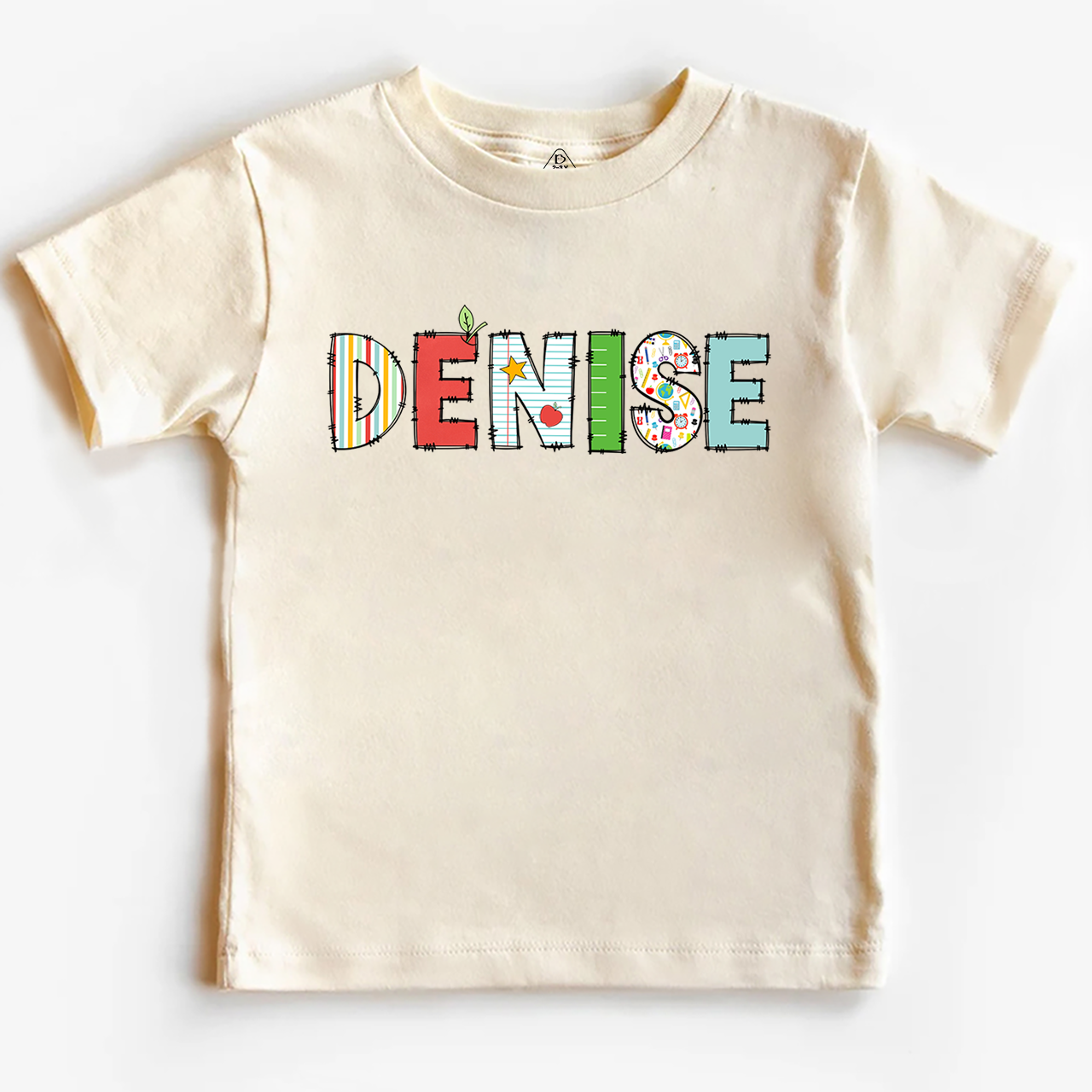 Personalized Alphabet Back To School Toddler&Kid's Tees Beepumpkin