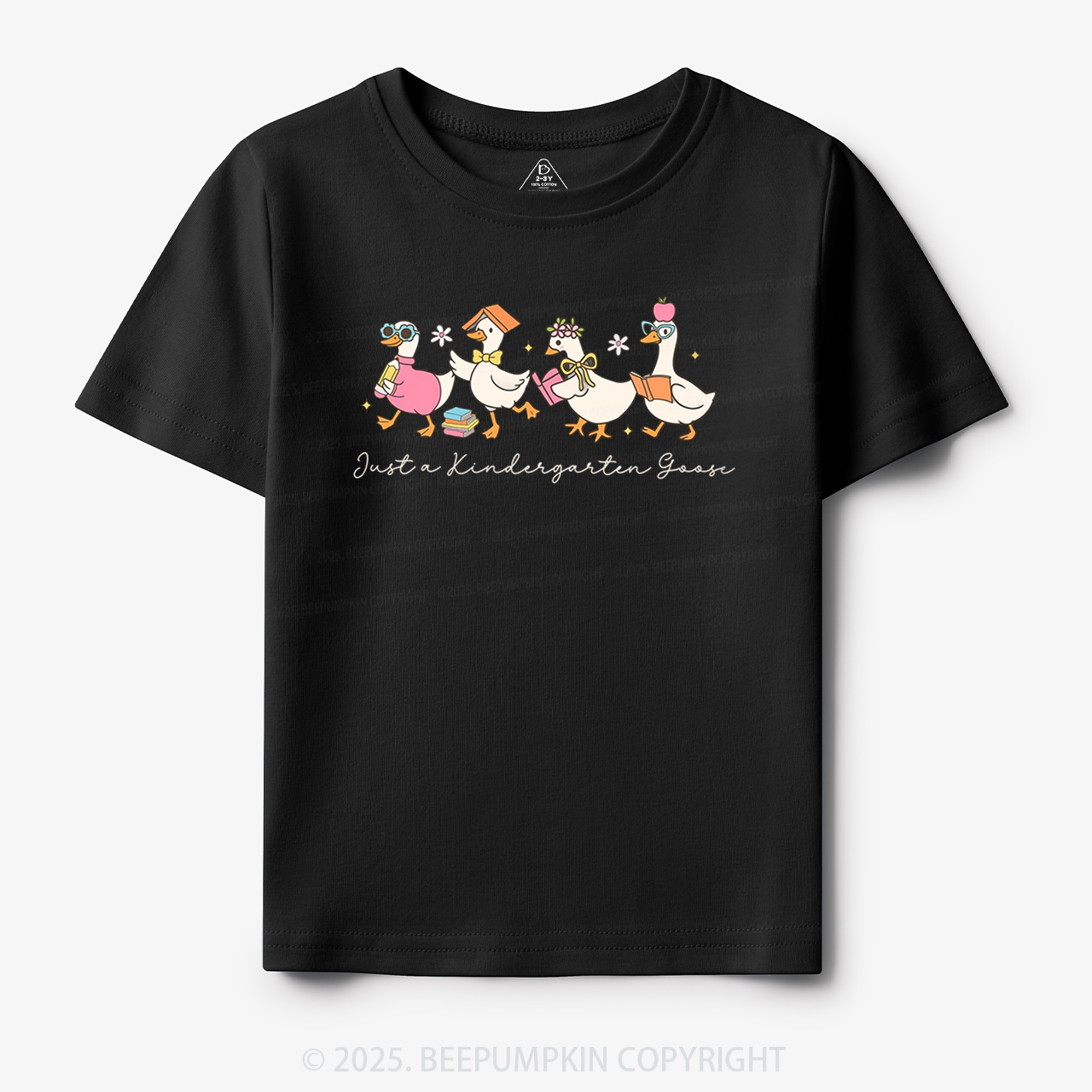 Personalized Back To School Goose Toddler&Kid's Tees Beepumpkin