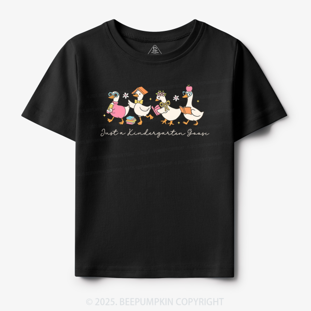 Personalized Back To School Goose Toddler&Kid's Tees Beepumpkin