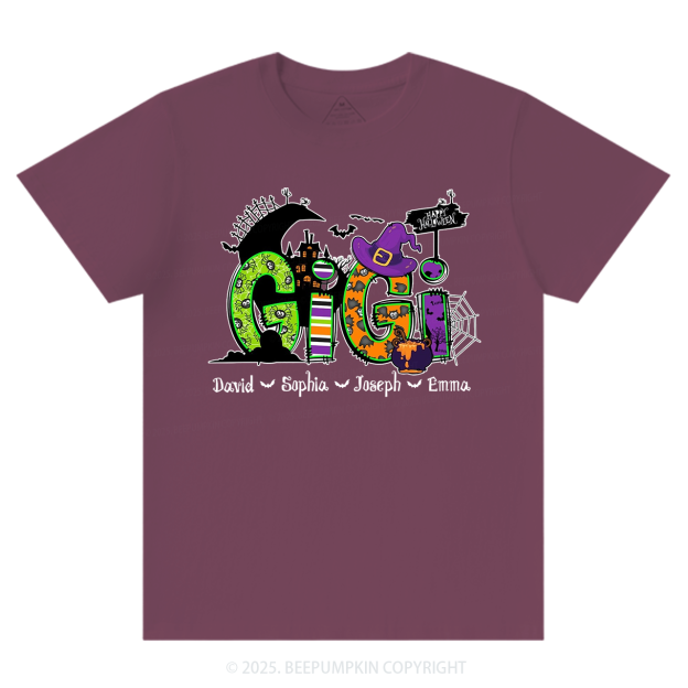 Personalized Mimi Halloween T-Shirts Beepumpkin
