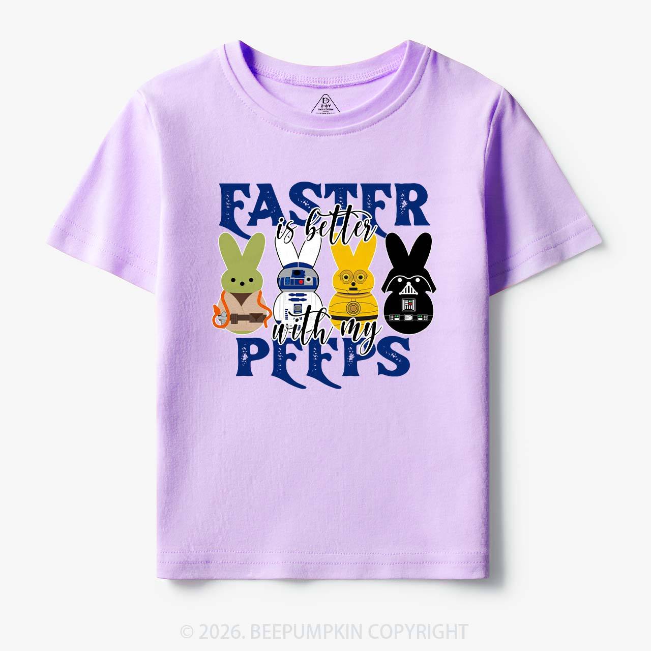 Easter Is Better With My Peeps Toddler&Kid's Tees