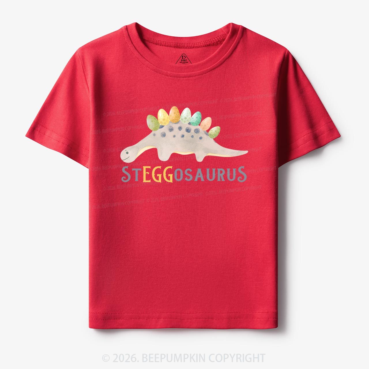 Steggosaurus Easter Toddler&Kid's Tees Beepumpkin