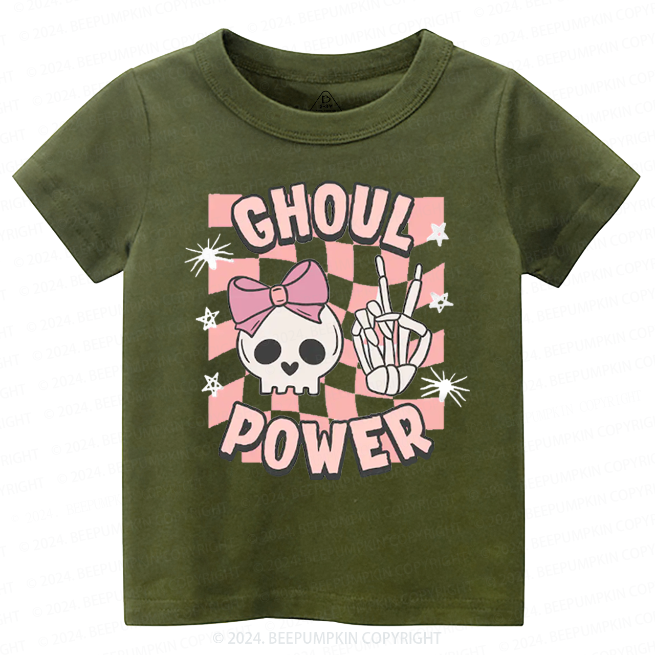 Ghoul Power Halloween Toddler&Kids Tees 