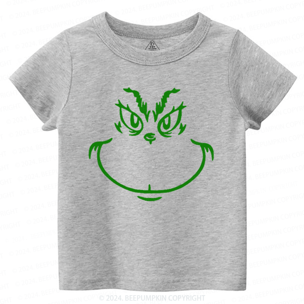 Funny Christmas Face Toddler&Kids Tees 