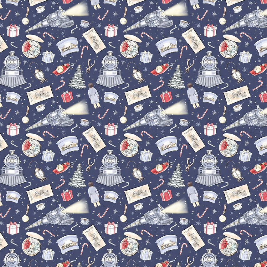 Magical Holiday Express All-Over Print Short Family Matching Pajama Sets