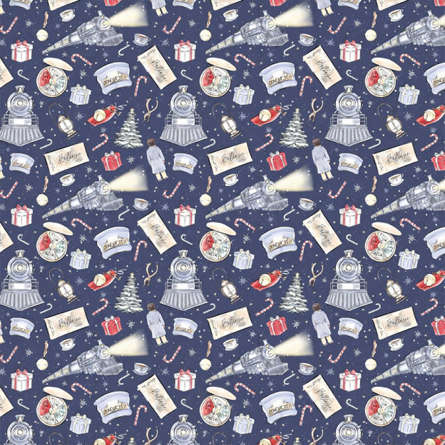 Magical Holiday Express All-Over Print Short Family Matching Pajama Sets