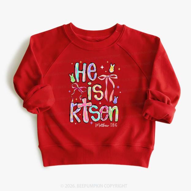 Risen In Color  Candy Bunny Kid's Sweatshirt