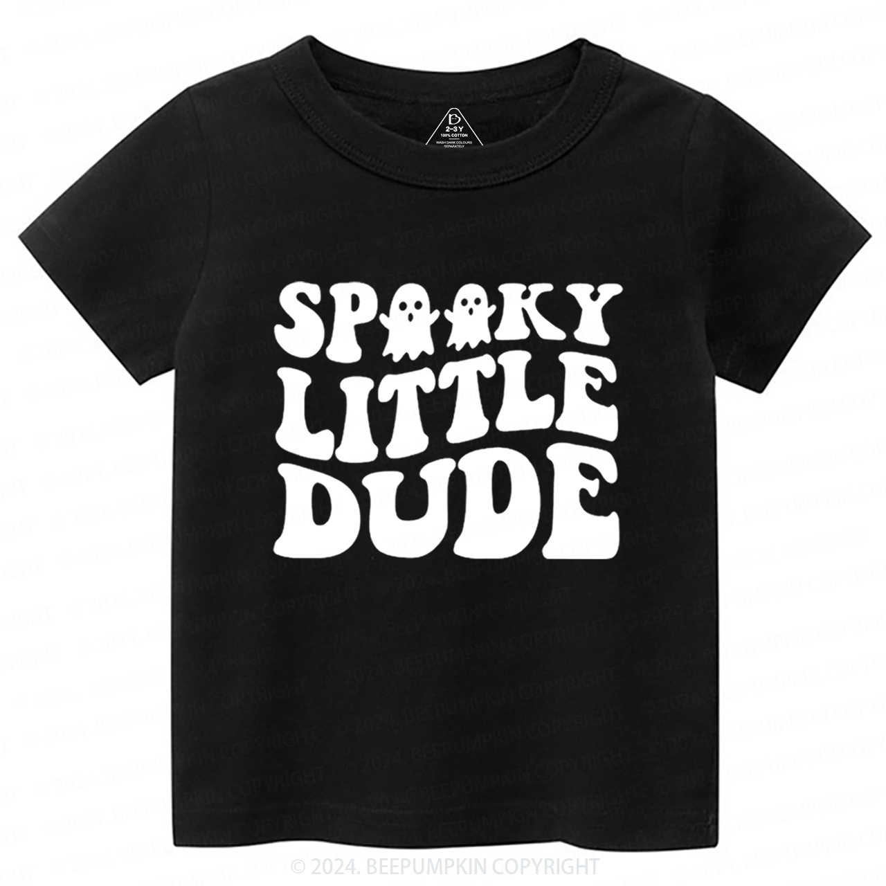 Spooky Little Dude  Halloween Toddler&Kids Tees 
