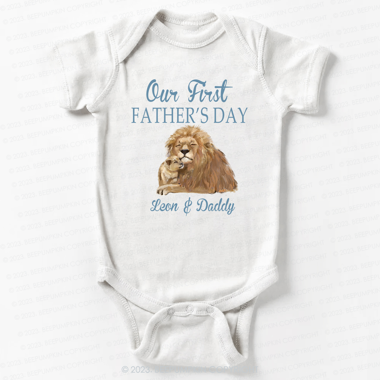 Our First Father's Day Bodysuit For Baby