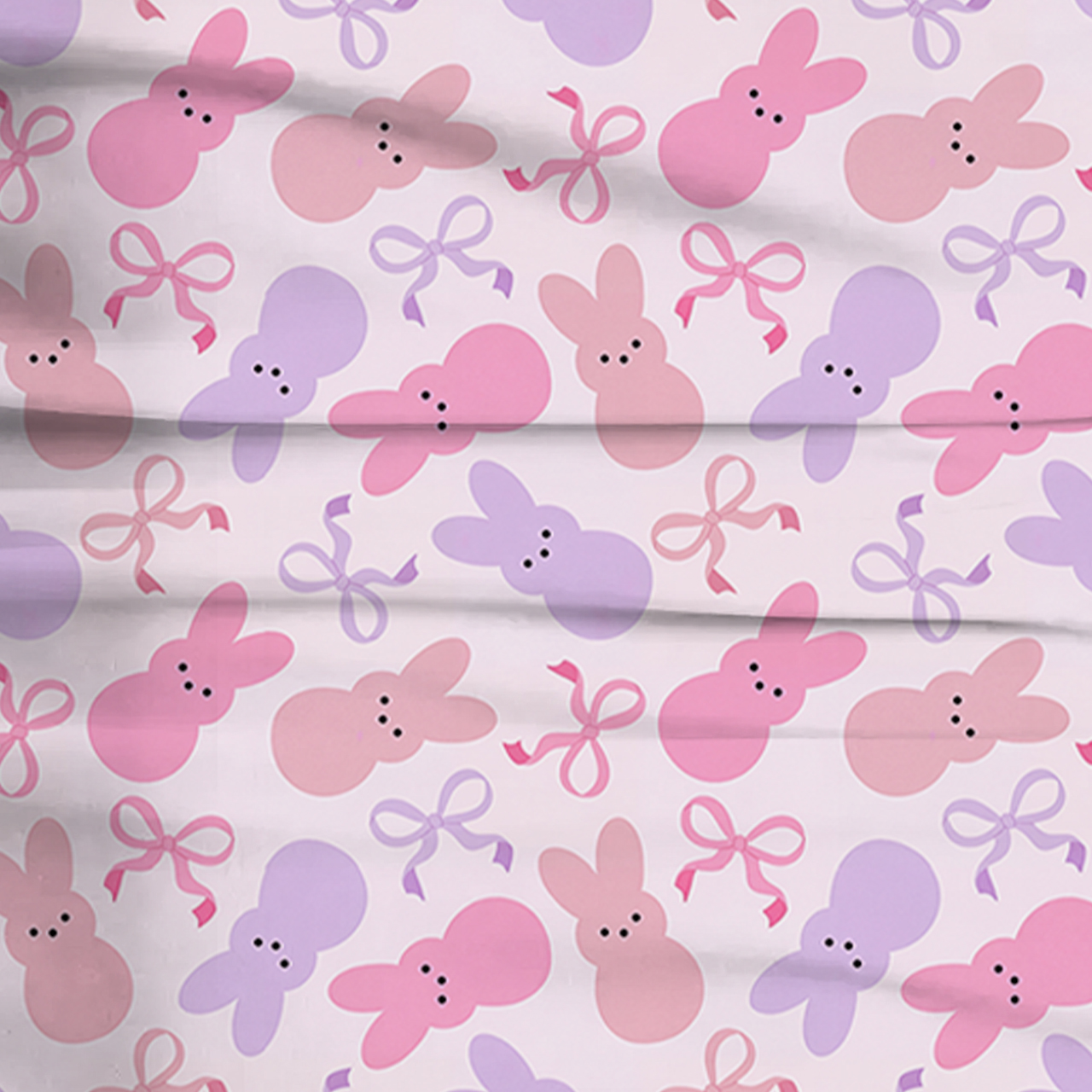 Easter Candy and Bows Two-Piece Pajama Set For Kids