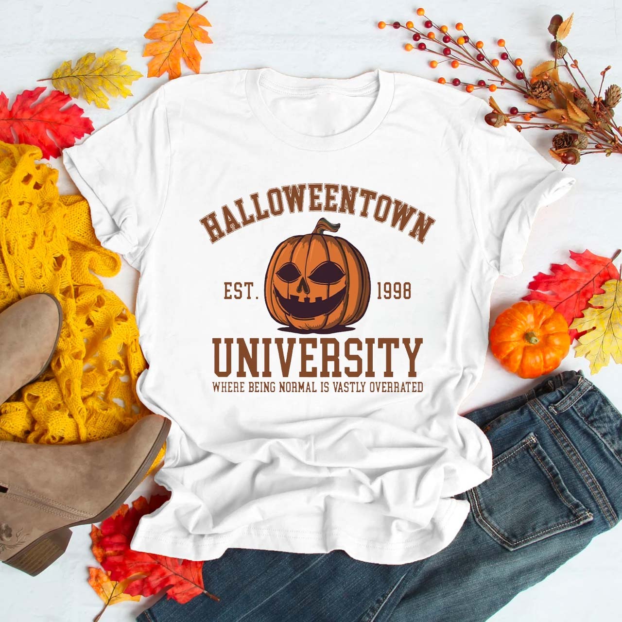 Halloween Town Est 1998 Fall Shirt