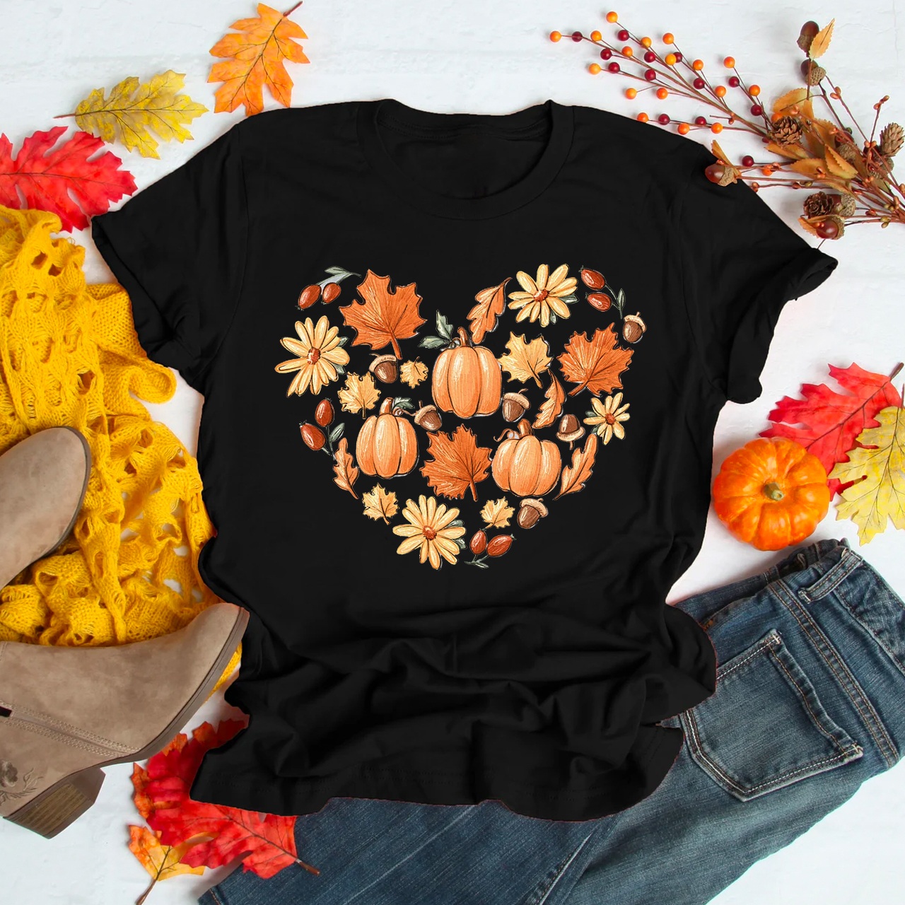 Peace Love Heart Shirt For Her