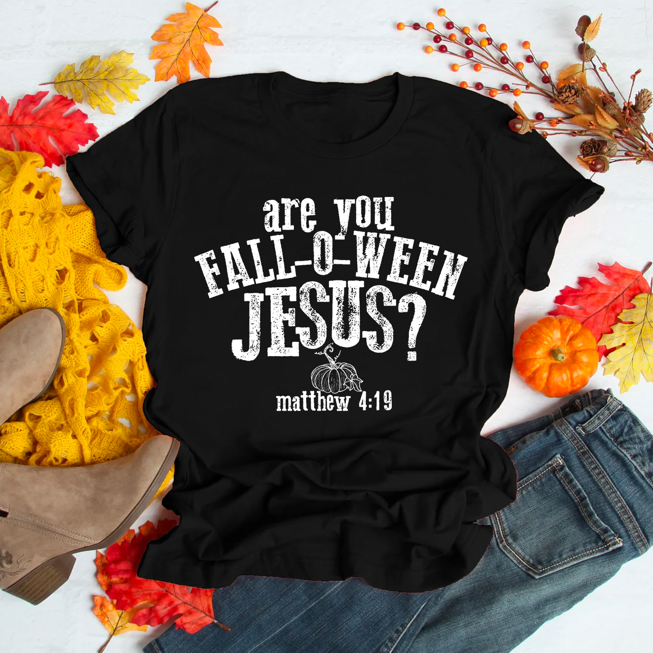 Are You Fall-O-Ween Jesus Shirt For Her
