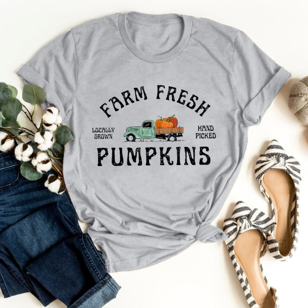  Farm Fresh Pumpkins Shirt For Her