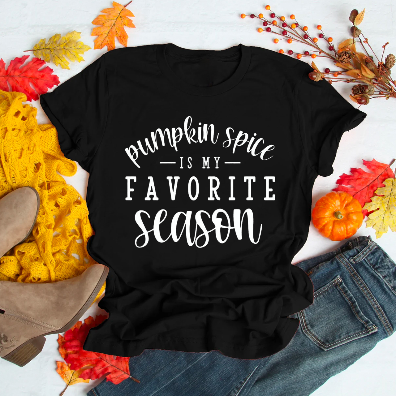 Pumpkin Spice Is My Favorite Season Shirt 