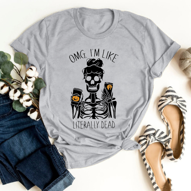 I'm Likely Literally Dead Monogram Shirt 