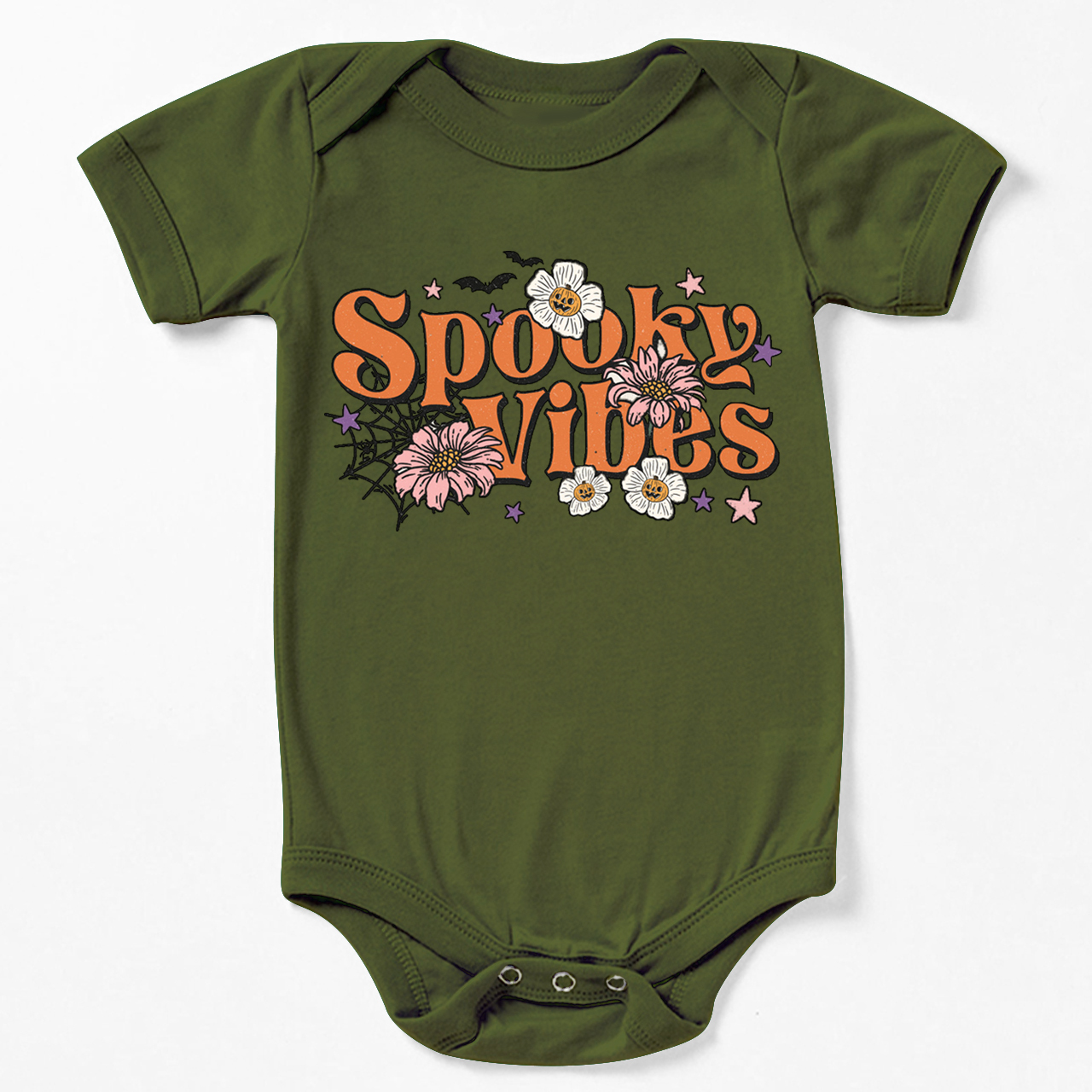  Spooky Vibes Bodysuit For Baby
