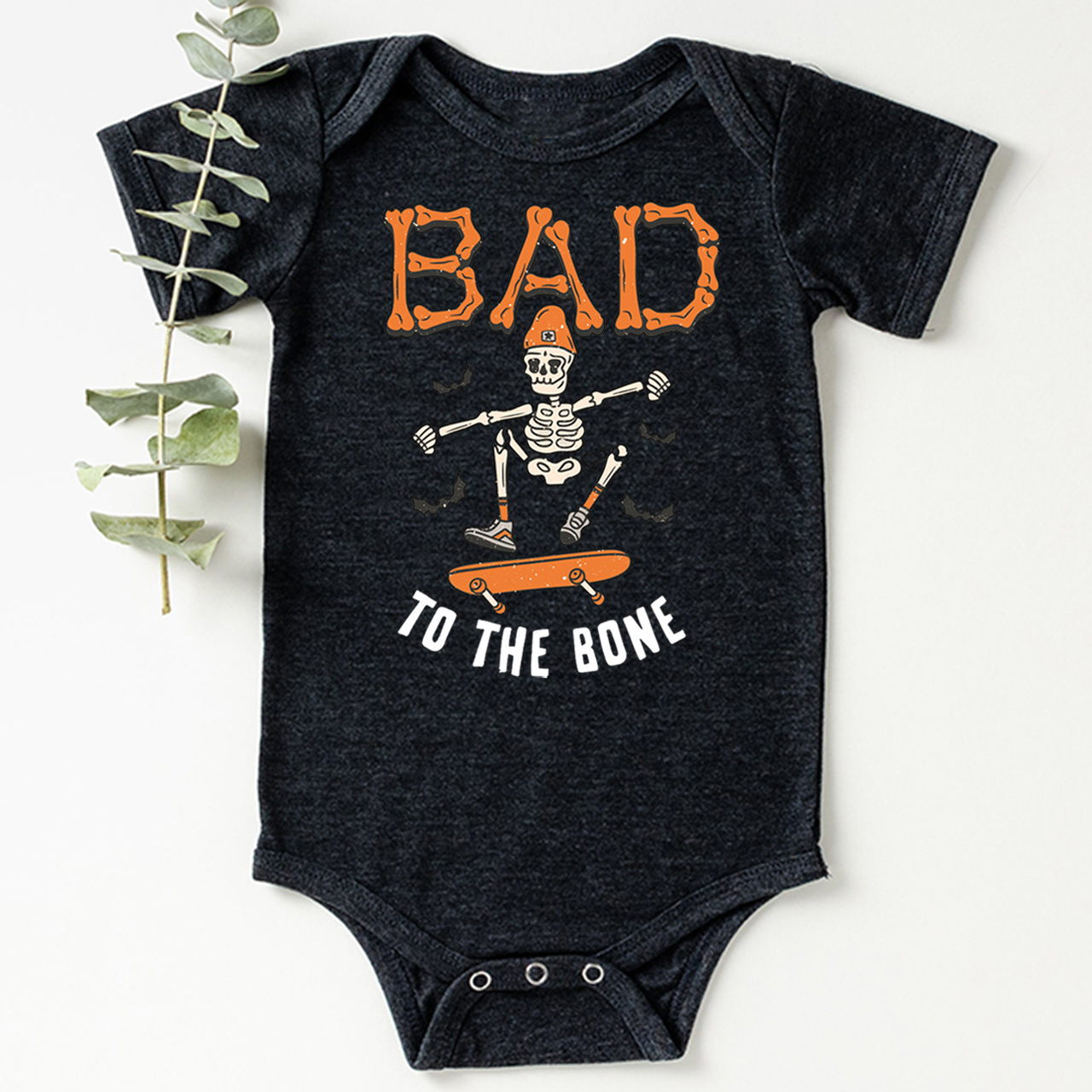The Bone Halloween Bodysuit For Baby