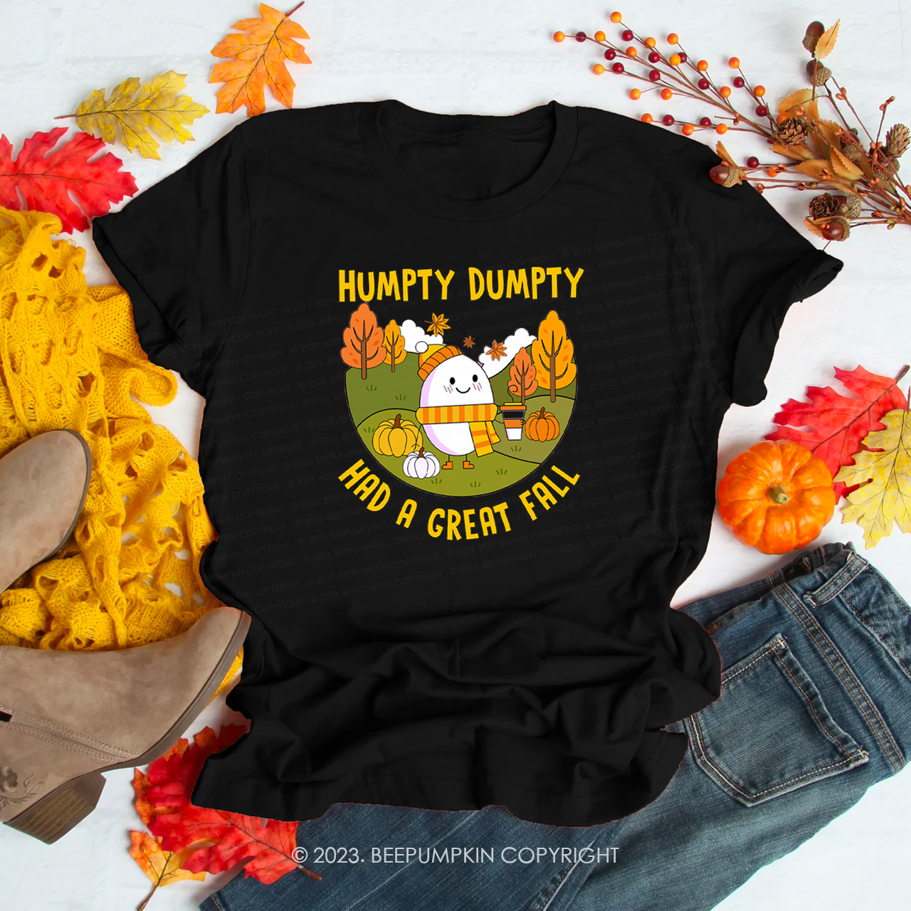 Humpty Dumpty Had A Great Fall Shirts