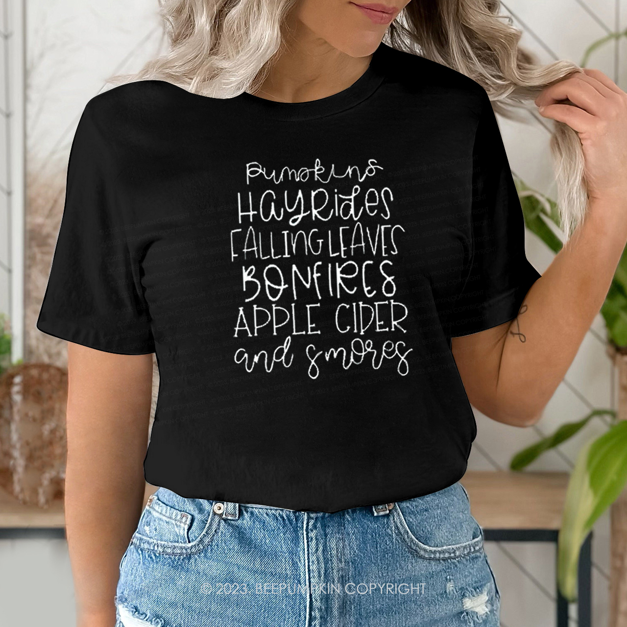 Cute Graphic List Fall Shirts Beepumpkin