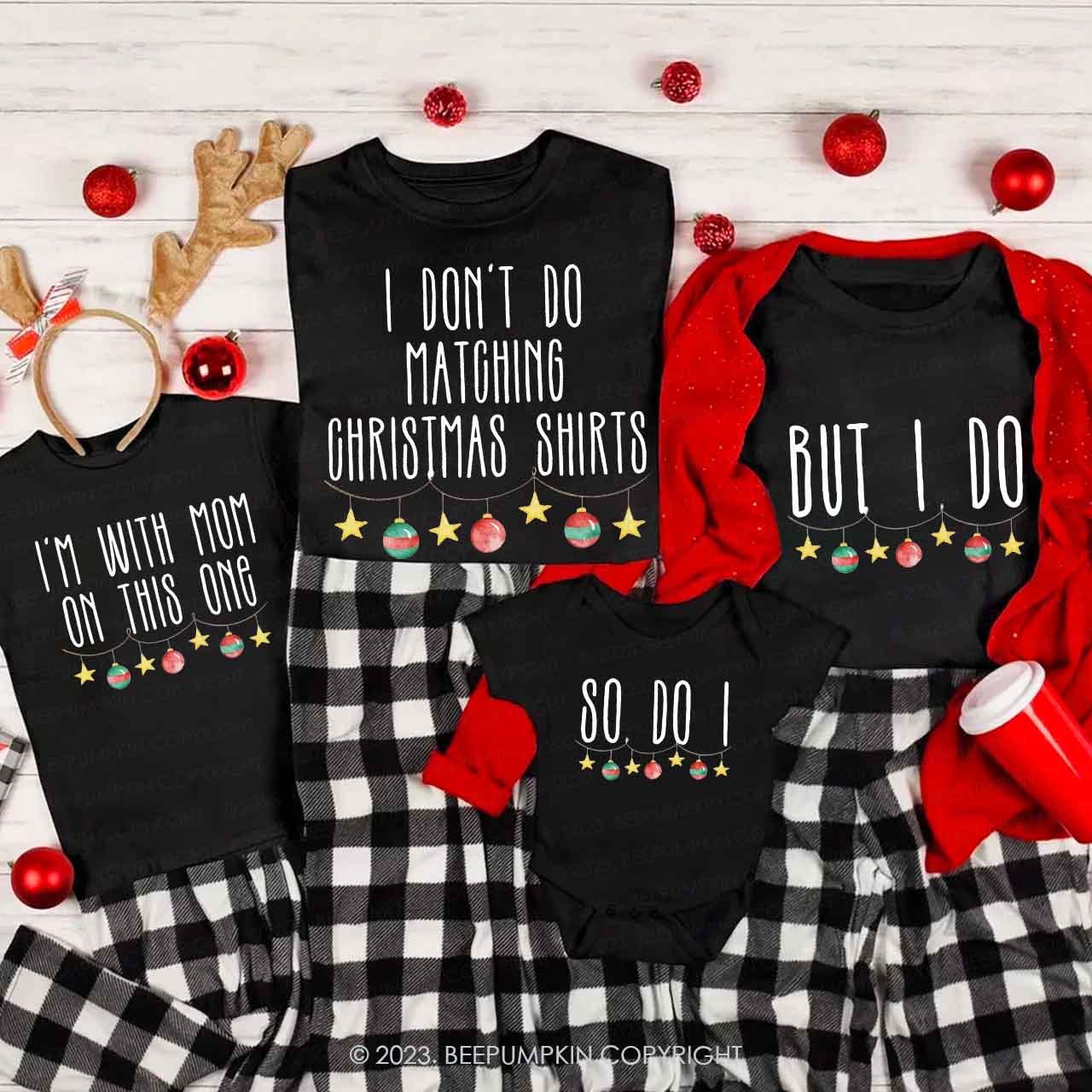 Matching Family Christmas Shirts For Family Members Beepumpkin