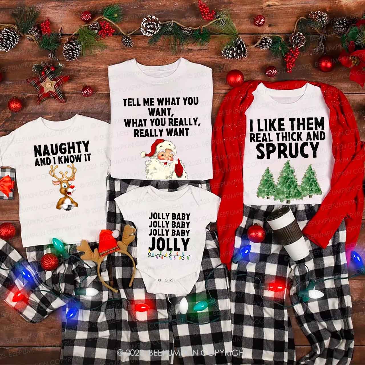 Funny Party Matching Shirts For Christmas Beepumpkin