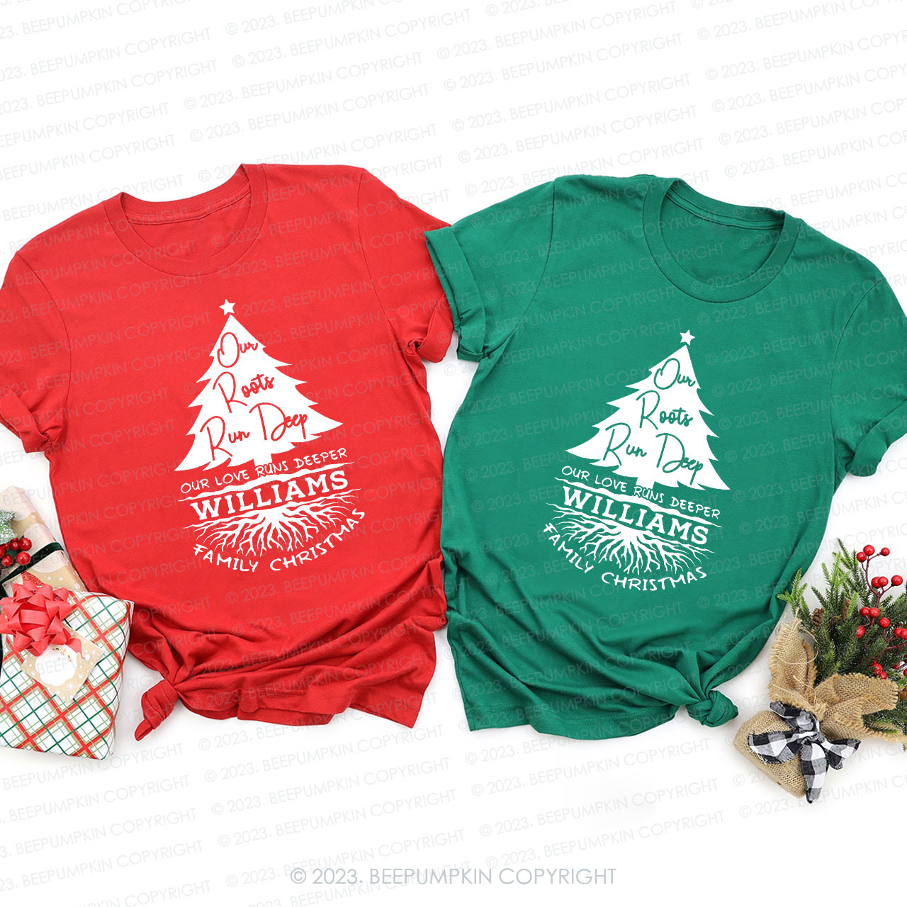 Personalized Our Roots Run Deep Family Matching Shirts Beepumpkin