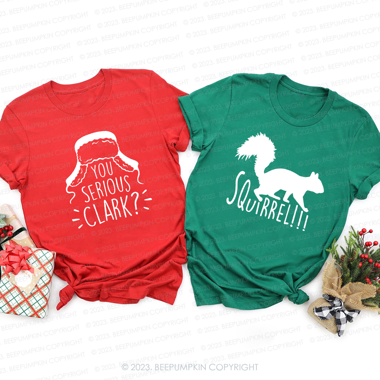 Fun pattern Christmas special Family Matching Shirts Beepumpkin