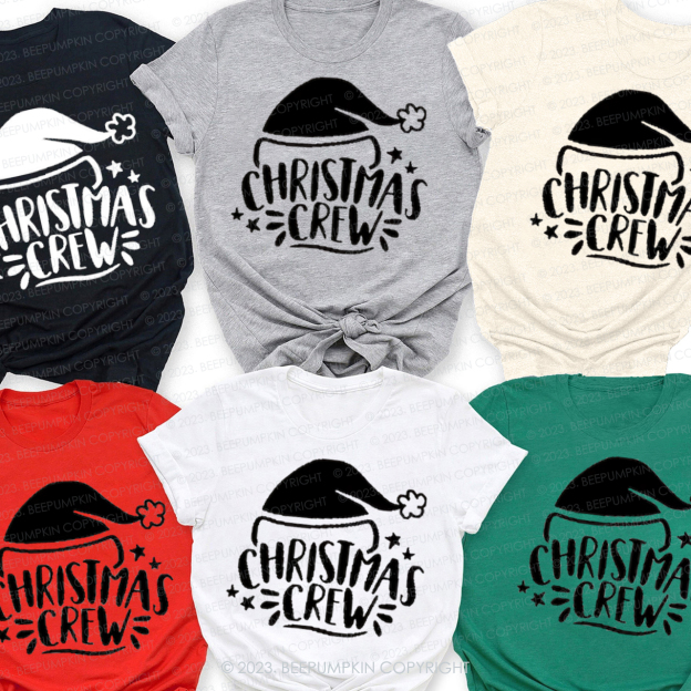 Romantic Christmas Crew Family Matching Shirts Beepumpkin