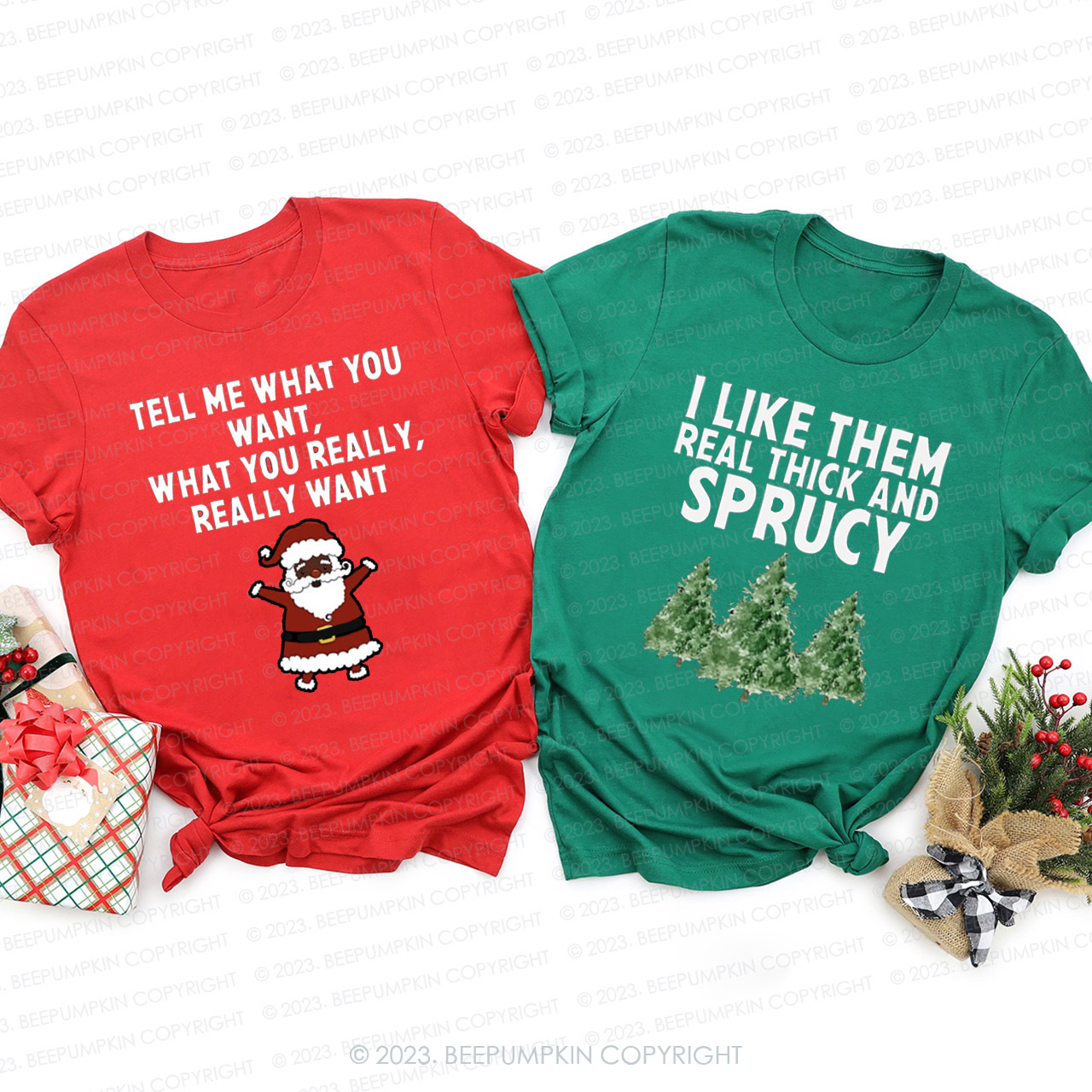 Santa Claus Special Family Christmas Shirts Beepumpkin