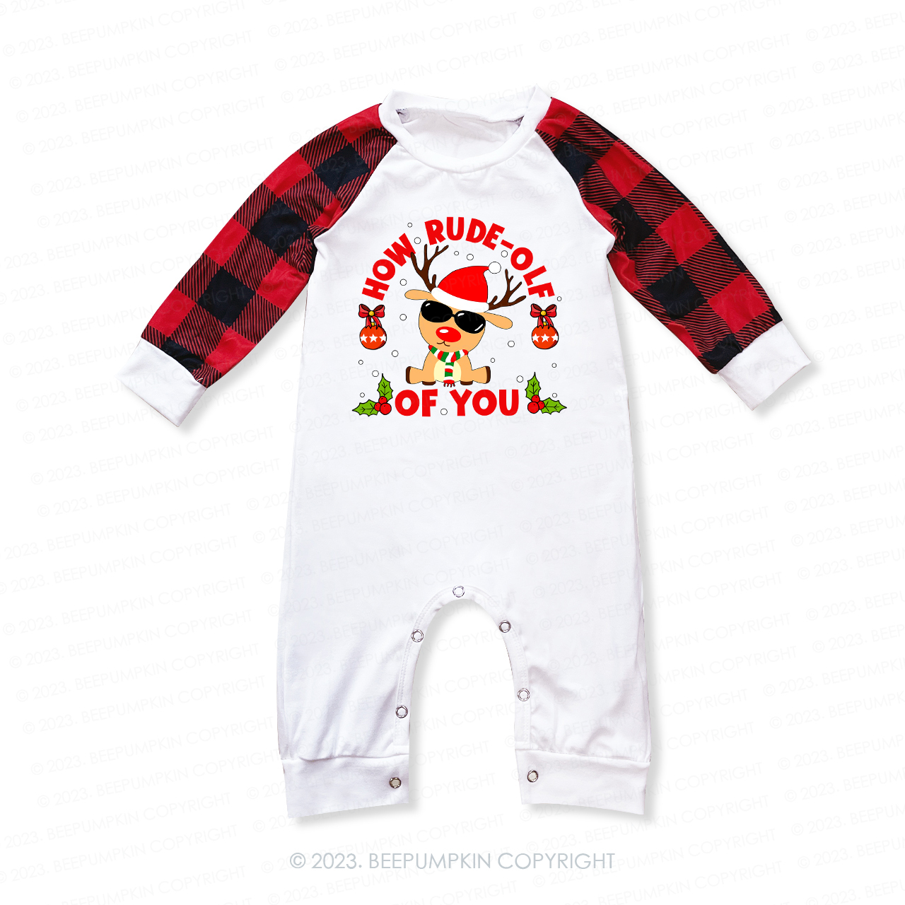 Personalized Funny Party Matching Pajamas For Family Beepumpkin