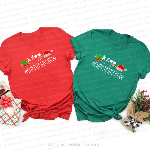 2023 Four Christmas Impressionists Family Matching Shirts