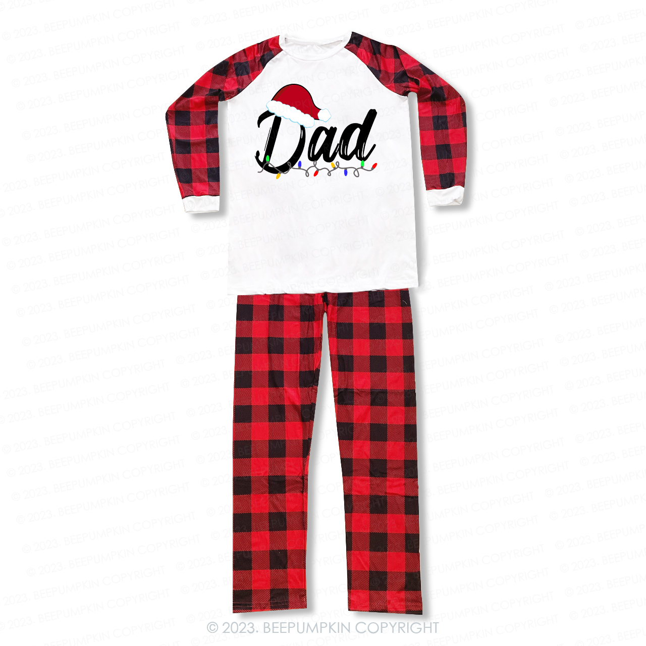 Personalized Santa Claus Reunion Family Pajamas
