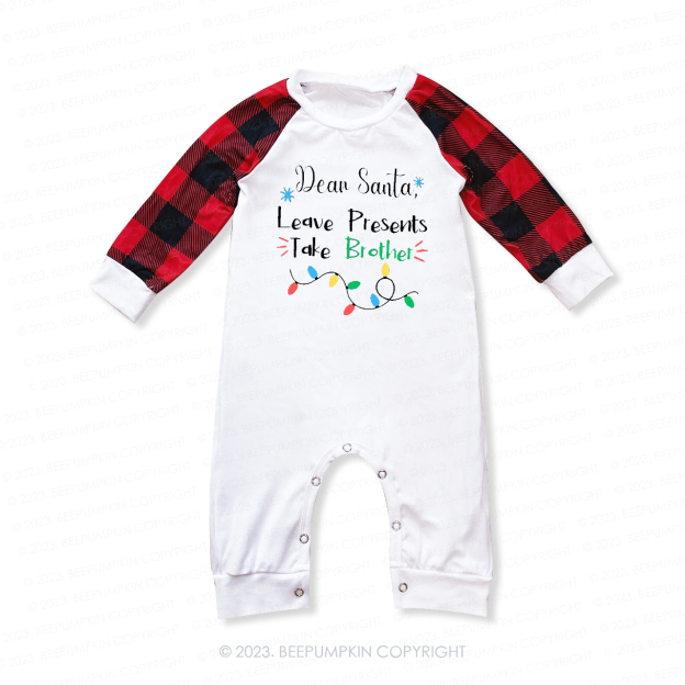 Christmas Dear Santa Group Family Holiday Matching Pajamas