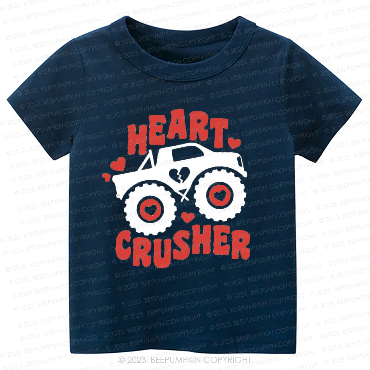 Heart Crusher Valentine's Day-Toddler Tees