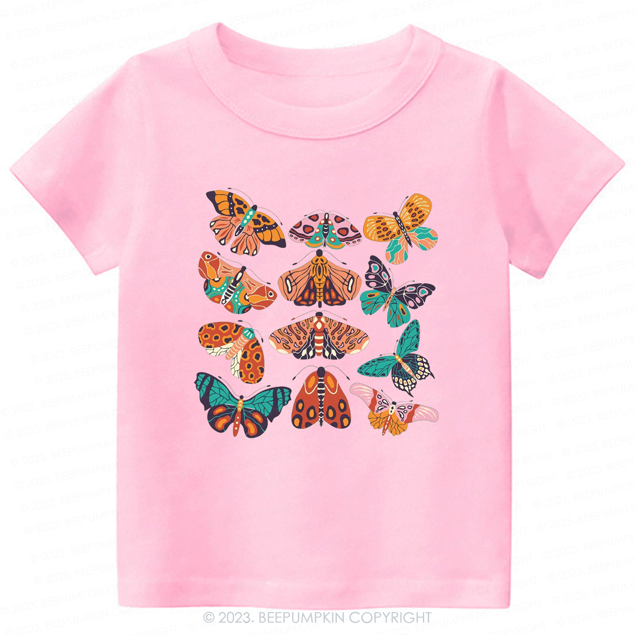Butterfly Spring Natural -Toddler Tees