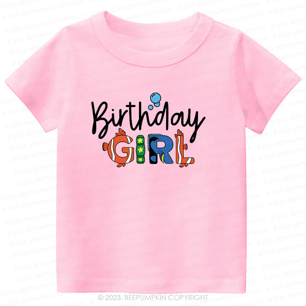 Finding Nemo Birthday -Toddler Tees